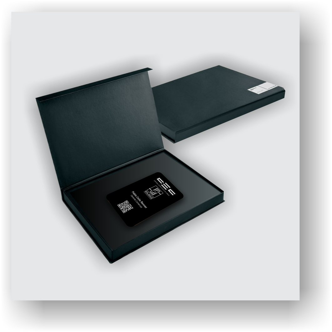 Tarjeta Metalica NFC Negra - Imagen 2