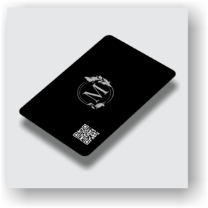 Tarjeta Metalica NFC Negra
