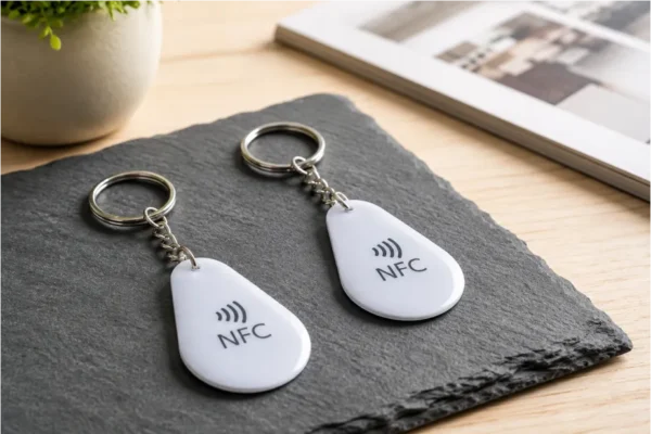 Llavero PVC NFC de contacto 002