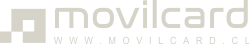 Logo Movilcard blanco