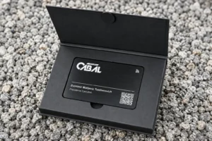 metal 007 Tarjeta Metálica negra NFC de contacto grabado laser 007 con caja elegante
